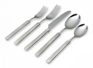 Match Pewter Gabriella 5pc Setting w/ Forged knife