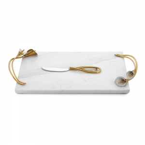 Michael Aram Calla Lily Cheese Board/Knife