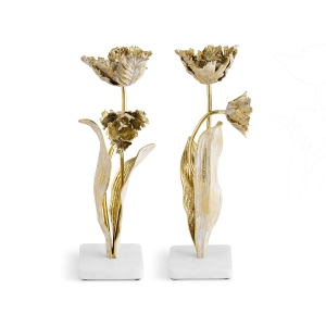 Michael Aram Tulip Candleholders - 14"