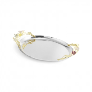 Michael Aram Wildflowers Medium Oval Tray