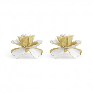 Michael Aram Gardenia Candleholders - Set 2