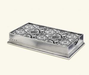 Match Pewter Dinner Napkin/Guest Towel Box