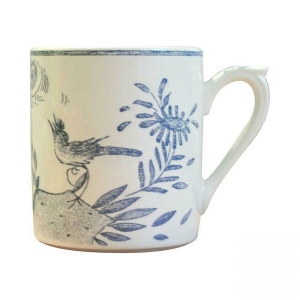 Gien Oiseau Bleu Mug - 10 oz.