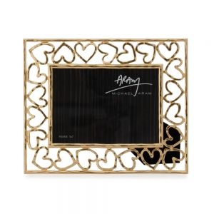 Michael Aram Heart Photo Frame Gold - 5x7