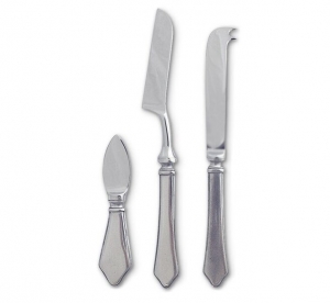 Match Pewter Violetta 3 Piece Cheese Knife Set