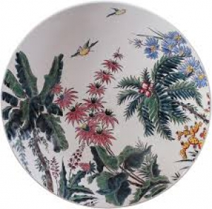 Gien Foret Vierge Large Platter