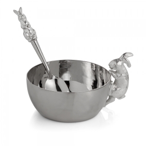 Michael Aram Bunny Cup & Spoon Set