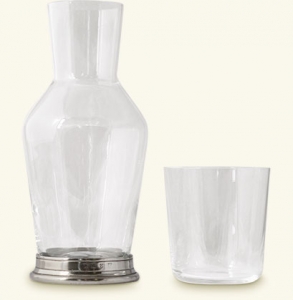 Match Pewter Bedside Carafe and Tumbler