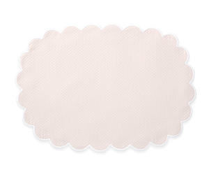 Matouk Savannah Gardens Pink Matouk Savannah Gardens Placemat Pink - 13 x 19 Oval- Set of 4