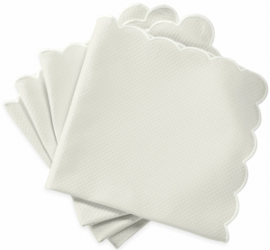 Matouk Savannah Gardens Napkin Bone - 22" Square - Set of 4