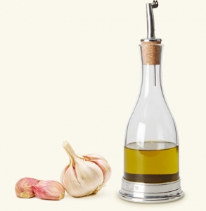 Match Pewter Cruet W/Cork Dispenser