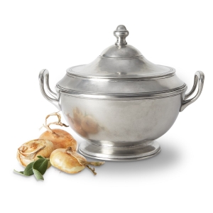 Match Pewter Brixia Tureen - 3 Qt.