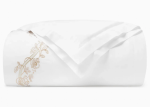 SFERRA Isabella White/Sand King Duvet Cover 106X92
