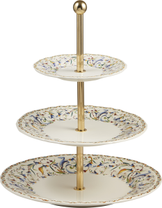 Gien Toscana Three-Tier Cake Stand