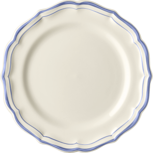 Gien Filets Bleu Dessert Plate - 9"