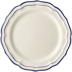 Gien Filet Cobalt Canape Plate - 6.5"