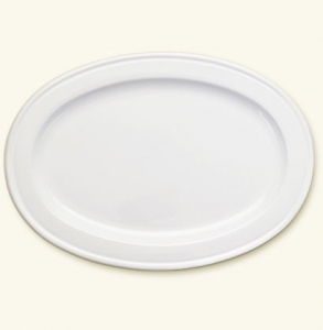 Match Convivio Ceramic Oval Tray