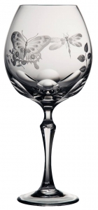 Varga Springtime Burgundy Glass - 14.5 oz.