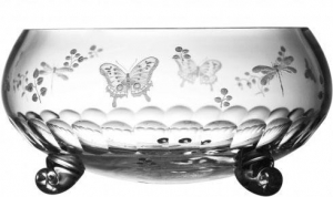 Varga Springtime Footed Bowl 13"