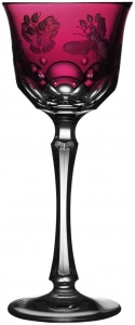 Varga Springtime Raspberry Red Wine Glass