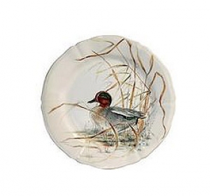 Gien Sologne Dessert Plate - Duck