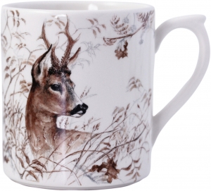 Gien Sologne Mug / XL- Deer / 14 oz.