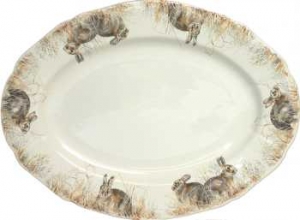 Gien Sologne Oval Platter - Medium
