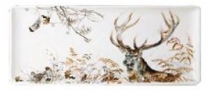 Gien Sologne Oblong Serving Tray - Stag