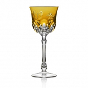 Varga Springtime Amber Red Wine Glass