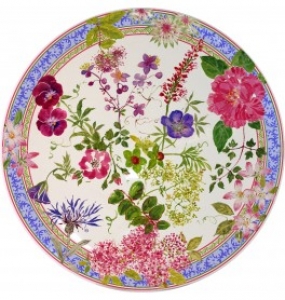 Gien Millefleurs Cake Platter - 11.75"