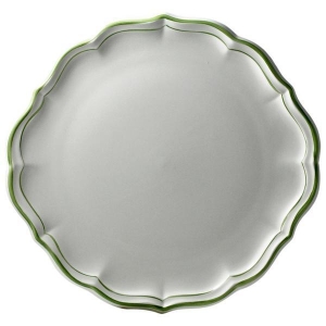 Gien Filets Vert Cake Platter