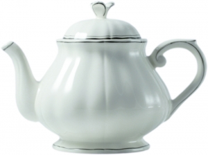 Gien Filets Vert Teapot