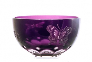 Varga Springtime Amethyst Bowl - 4.5"
