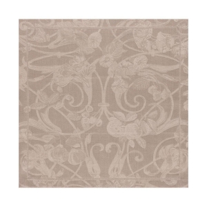 Le Jacquard Francais Tivoli Black Pepper Napkin - 20" x 20" / Set 4