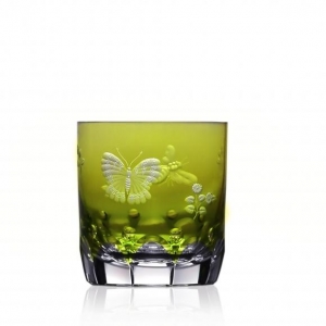 Varga Springtime Yellow-Green Double Old Fashioned