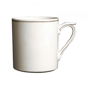 Gien Filets Taupe Mug - 10 oz.