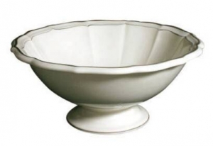 Gien Filets Taupe Open Vegetable