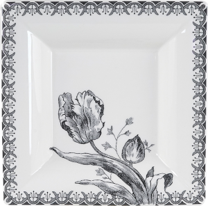 Gien Tulipes Large Square Candy Tray