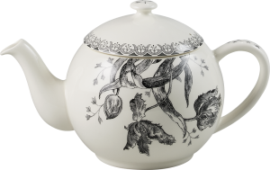 Gien Tulipes Noires Teapot