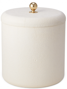 Aerin Shagreen Ice Bucket - Cream