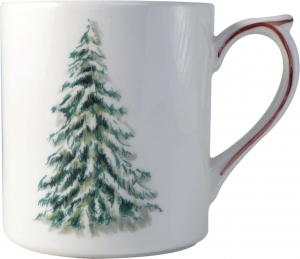 Gien Filets Noel Mug - 10 oz.