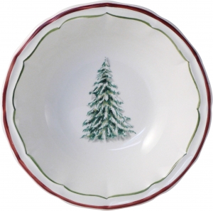 Gien Filets Noel Cereal Bowl