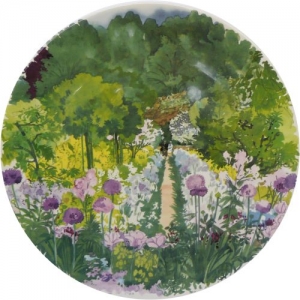 Gien Paris A Giverny Cake Platter - 11.75"
