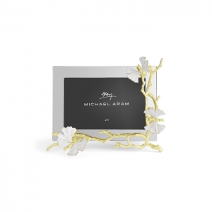 Michael Aram Butterfly Ginkgo Gold Reflective Frame - 4 x 6