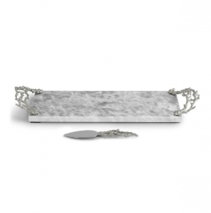 Michael Aram Ocean Reef Small Cheese Board w/ Spreader