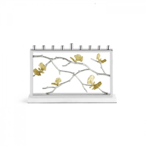 Michael Aram Butterfly Ginkgo Luxe Menorah