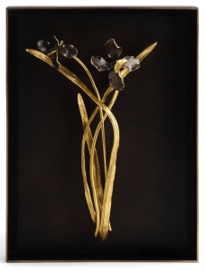 Michael Aram Black Iris Shadow Box