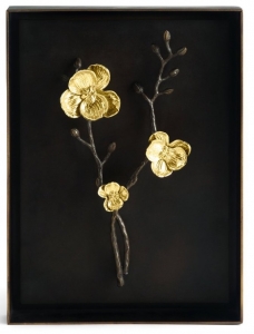 Michael Aram Gold Orchid Shadow Box