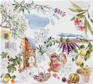 Gien Provence Square Plate - Large