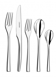 Couzon Steel Silverplate 5 Piece Setting